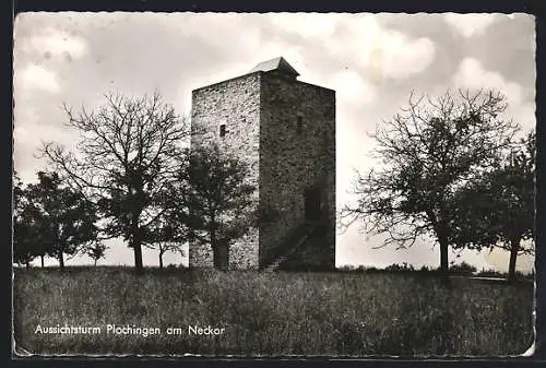 AK Plochingen /Neckar, Der Aussichtsturm