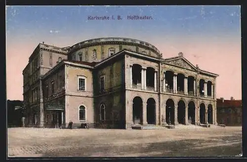 AK Karlsruhe i. B., Das Hoftheater