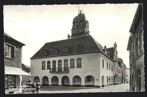 AK Euskirchen, Rathaus mit Uhrturm