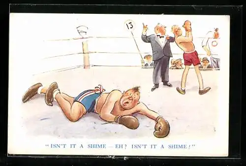 AK Ein Boxkampf ist entschieden