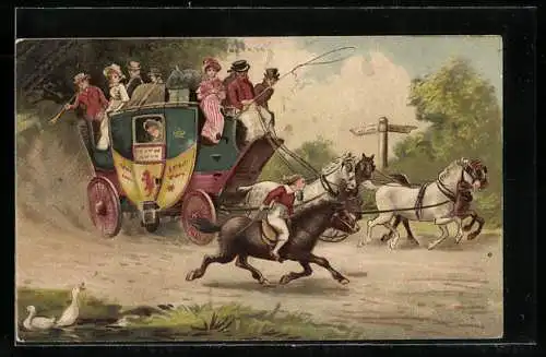 AK Coaching Days, A close Race, Postkutsche