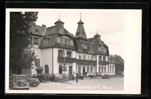 AK Mönichkirchen /N.Ö., Hotel Binder
