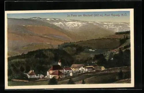 AK St. Peter am Wechsel, Panorama