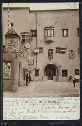 AK Hall, Partie am Rathaus