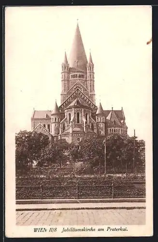 AK Wien, Jubiläumskirche am Praterkai