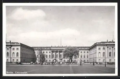 AK Berlin-Mitte, Blick auf die Universität