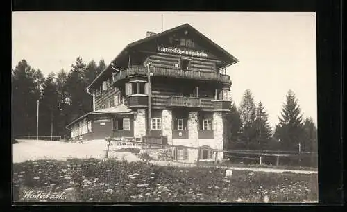 AK St. Anton an der Jessnitz, Lehrer-Erholungsheim Winterbach