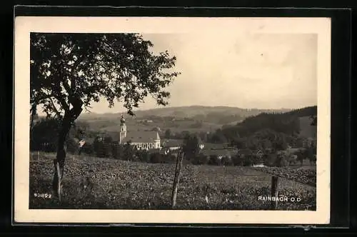 AK Rainbach im Innkreis, Blick auf die Kirche