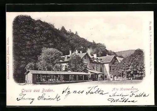 AK Baden, Alte Krainerhütte
