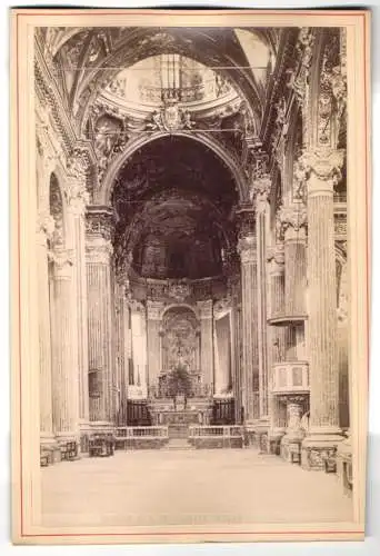Fotografie unbekannter Fotograf, Ansicht Genova - Genua, S. S. Annunziata Interno