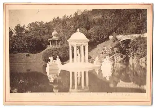 Fotografie unbekannter Fotograf, Ansicht Pegli, Pavillion Tempio di Diana