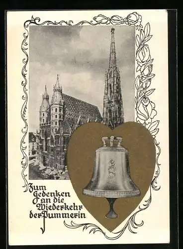 AK Wien, Der Stephansdom und seine Glocke
