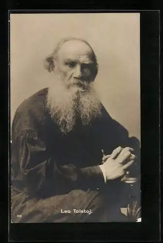 AK Fotographie Leo Tolstoi