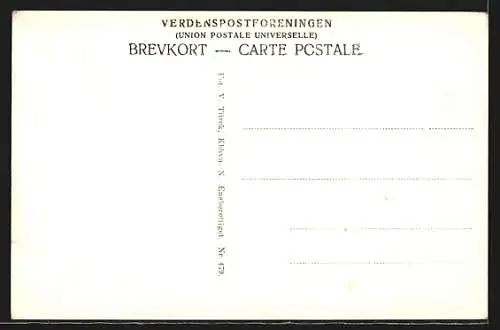 AK Tisvilde, Ortsansicht mit Strand und Dünen