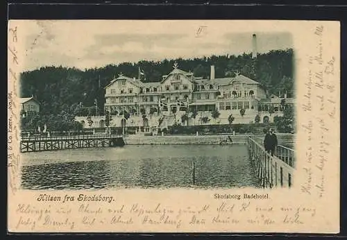 AK Hilsen fra Skodsborg, Skodsborg Badehotel