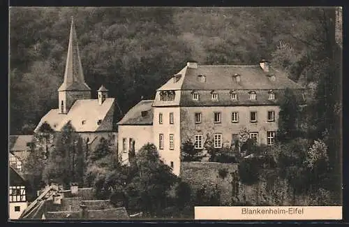 AK Blankenheim / Eifel, Blick zum Kloster