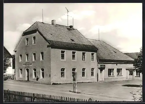 AK Rennersdorf / Stolpen, Am Gasthof Rennersdorf