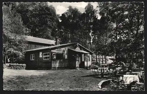 AK Ibbenbüren, Gasthaus Am hockenden Weib