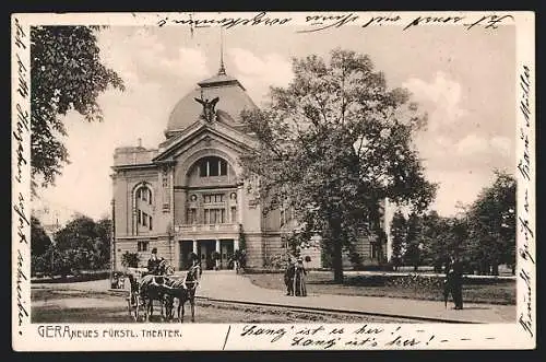 AK Gera, Neues Fürstliches Theater