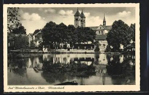 AK Bad Klosterlausnitz, Klosterteich