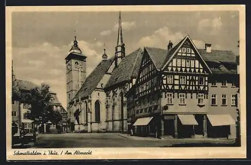 AK Schmalkalden /Th., Partie am Altmarkt