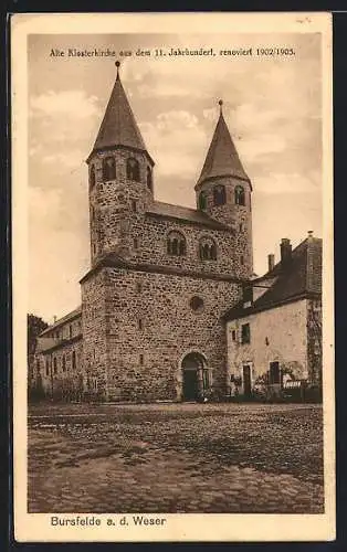 AK Bursfelde a. d. Weser, Alte Klosterkirche