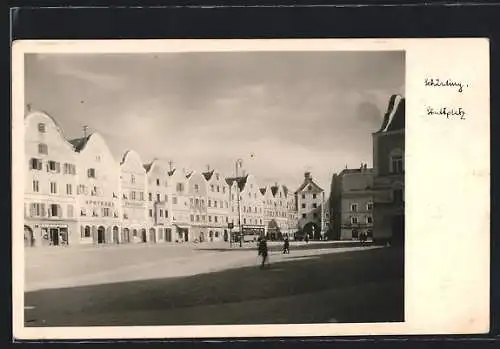 AK Schärding, Partie am Stadtplatz
