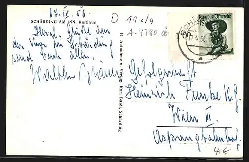 AK Schärding a. Inn, Das Kurhaus