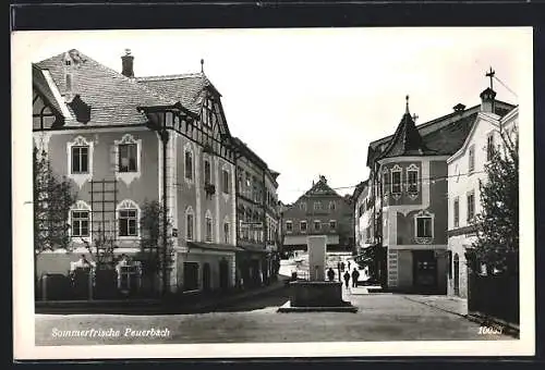 AK Peuerbach, Partie in der Kirchengasse