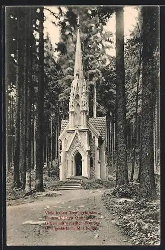 AK Marienbad, Blick auf die Waldkapelle