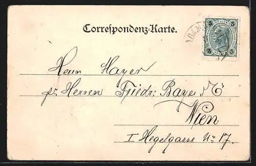 AK Wranau, Ortsansicht aus der Vogelschau