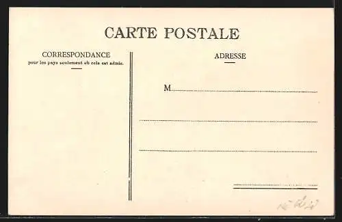 AK Alger, boulevard de la République et le square, Strassenbahn