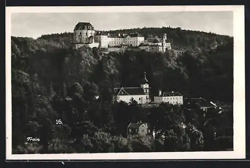 AK Frain, Teilansicht mit Schloss
