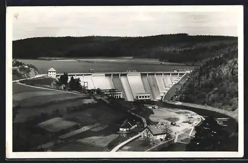 AK Frain / Vranov, Am Thaya-Stauwehr, Dyif-Prehrada