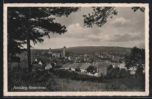 AK Feldsberg, Blick über den Ort