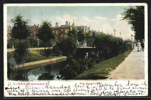 AK `s-Gravenhage, Brug Sweelinckplein