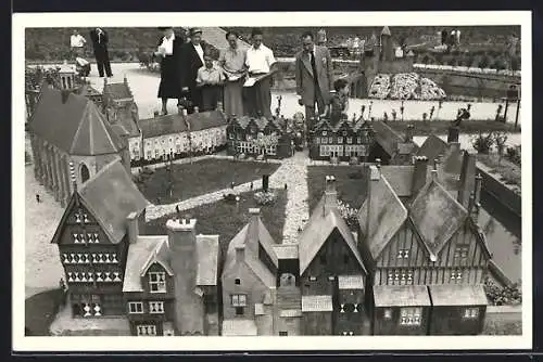 AK Den Haag, Miniatuurstad Madurodam, Begijnenhof, Modellbau