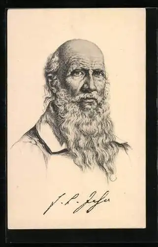 AK Porträt Turnvater Friedrich Ludwig Jahn