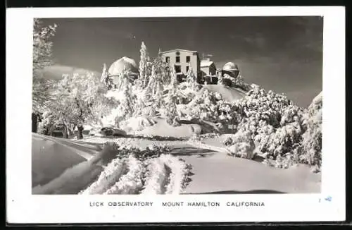 AK Mount Hamilton, Cal., Lick Observatory
