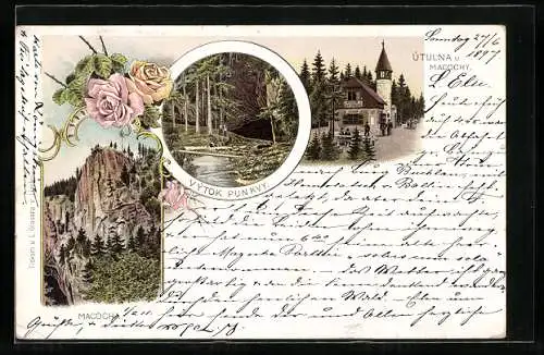 Lithographie Macocha, Vytok Punkvy, Utulna