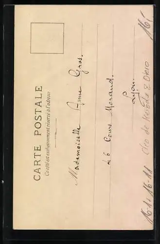 Foto-AK Atelier Reutlinger, Paris: Cleo de Merode und Otero