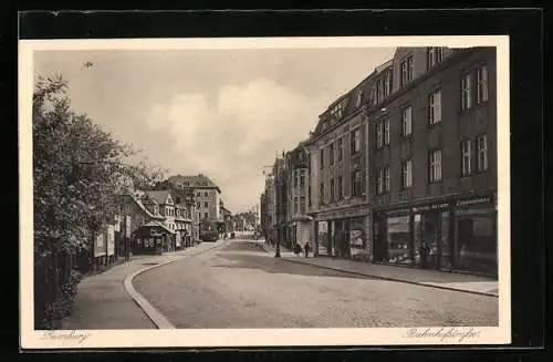 AK Rumburg, In der Bahnhofstrasse