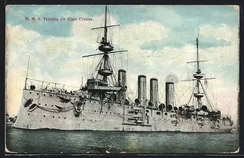 AK HMS Terrible, 1st Class Cruiser