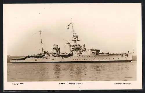 AK HMS Vindictive in Fahrt
