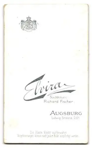 Fotografie Atelier Elvira nachfolger Richard Fischer, Augsburg, Ludwigstrasse 171, Schauspieler mimt einen Landstreicher