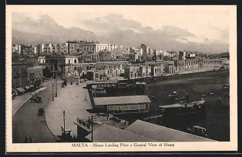 AK Malta, Sliema Landing Place and General View
