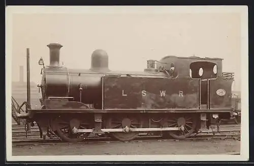 AK Dampflokomotive No. 348 der LSWR