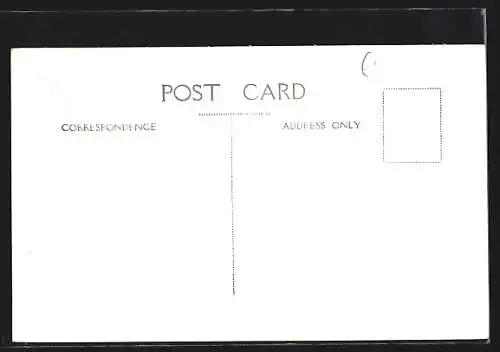 AK Dampflokomotive No. 265, englische Eisenbahn