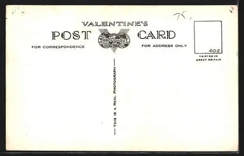 AK Valentine`s Aircraft Recognition Cards, Blackburn Roc I, RAF-Kampfflugzeug