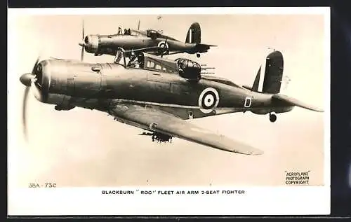 AK Blackburn Roc Fleet Air Arm 2-Seat Fighter